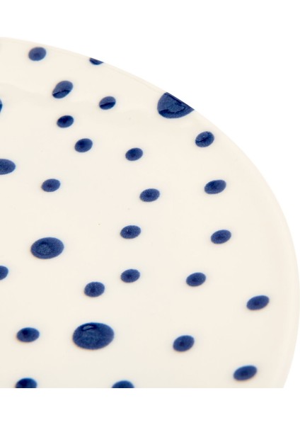 Porselen Salina Servis Tabağı - Mavi - 25 cm modelleri