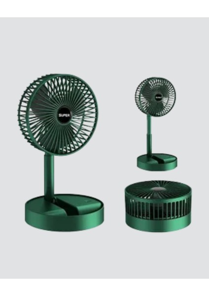 Yzlal Şarjlı Katlanabilir Mini Fan – 3 Kademe Hız Ayarı, Taşınabilir Tasarım fiyatları