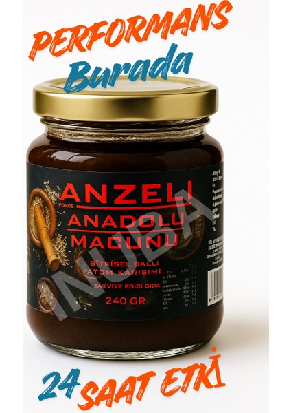 Tоros Anadоlu Bitkisel Ballı Atоm​ Karışım Macunu 240 gr (Yeni Formül) fırsatları