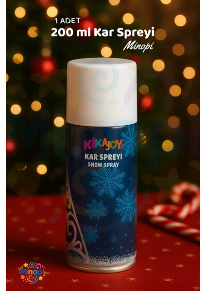 Kar Spreyi 200 ml Büyük Boy Düğün, Kına, Parti, Bekarlığa Veda, Snow Spray