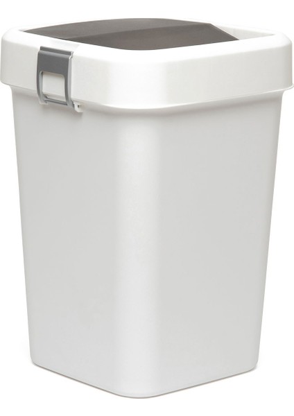 Comfort Dust Bin Beyaz Çöp Kovası - 8 Lt