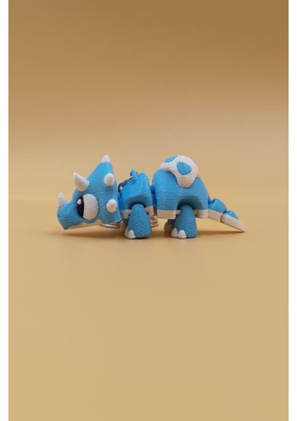 Sevimli Bebek Dinozor Figürlü Hareketli Anahtarlık Çanta Süsü Charm indirimleri