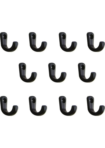 Tekli Bijuteri, Dekor Askısı - Siyah, 100 Adet, 10X18X22 mm fiyatları