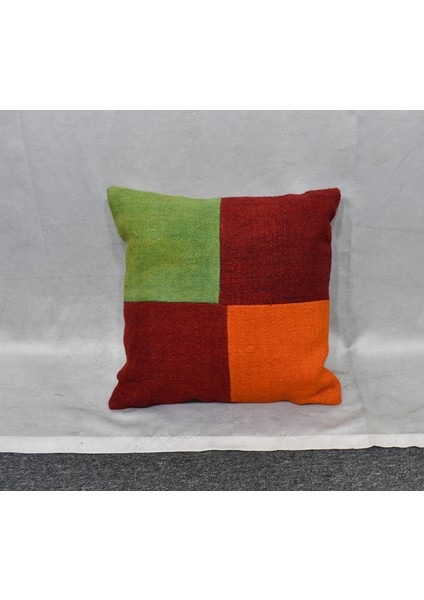 Yeni El Dokuma Patchwork Kırkyama Dekoratif Kilim Kırlent Yastık Kılıfı 6556 fiyatları