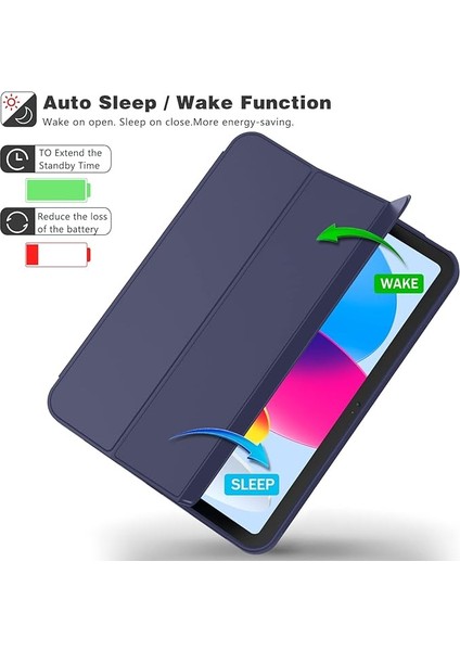 Apple iPad Pro 11 (2022) 4. Nesil Kalemlikli Yatay Standlı Versa Smart Kılıf A2378 A2461 A2379 A2471 fırsatları