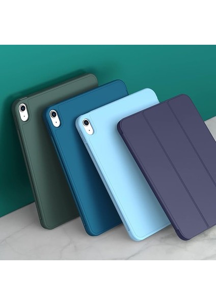 Apple iPad Pro 11 (2022) 4. Nesil Kalemlikli Yatay Standlı Versa Smart Kılıf A2378 A2461 A2379 A2471