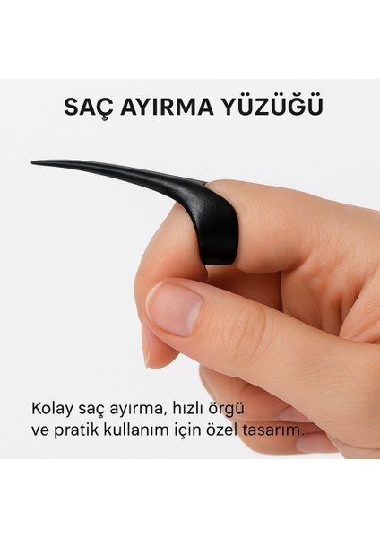 Saç Ayırma Yüzüğü-Profesyonel Saç Ayırma Aparatı-Saç Örgü Ayırma Yüzüğü modelleri