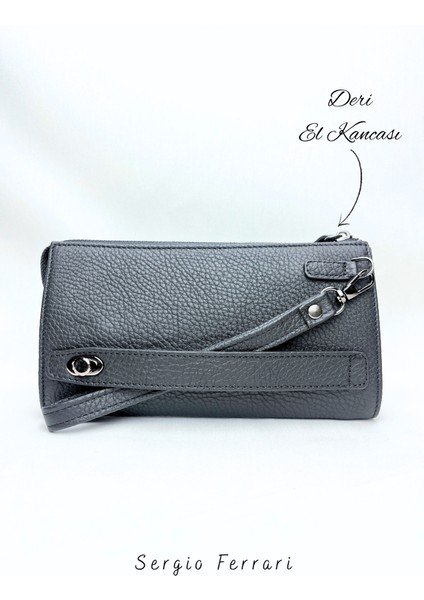 Hakiki Deri Clucth Çanta | Çok Bölmeli Gerçek Deri Erkek El Çantası Cüzdan Clutch Çanta fırsatları