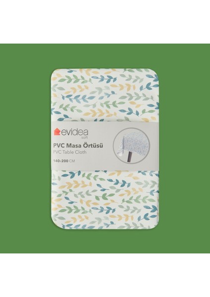 Soft Leaf Pvc Masa Örtüsü - 140X200 cm