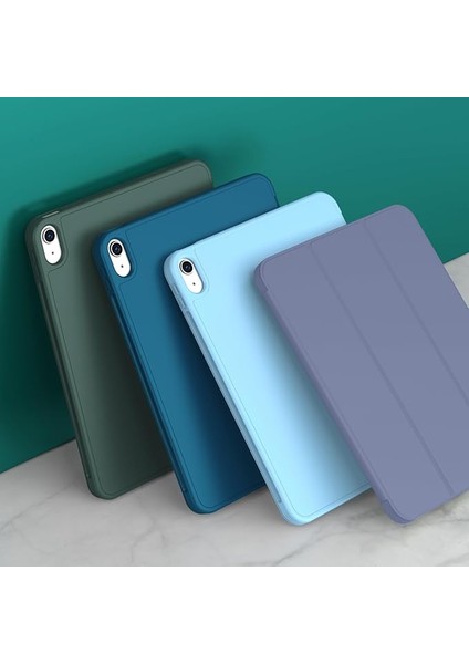 Apple iPad 10. Nesil 10.9 (2022) Kalemlikli Yatay Standlı Versa Smart Kılıf A2696 A2757 A2777 A3164