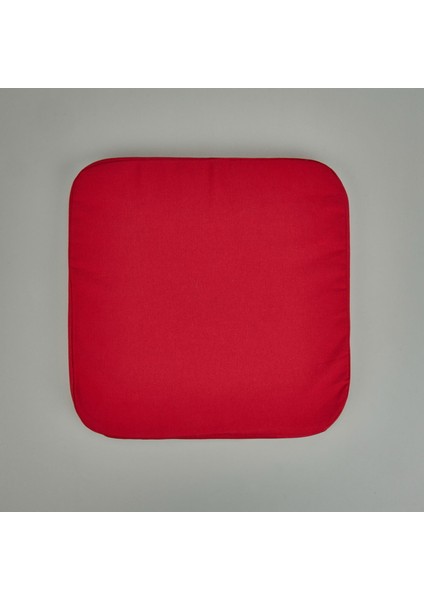 Soft Dinant Sandalye Minderi - Bordo - 38X38 cm