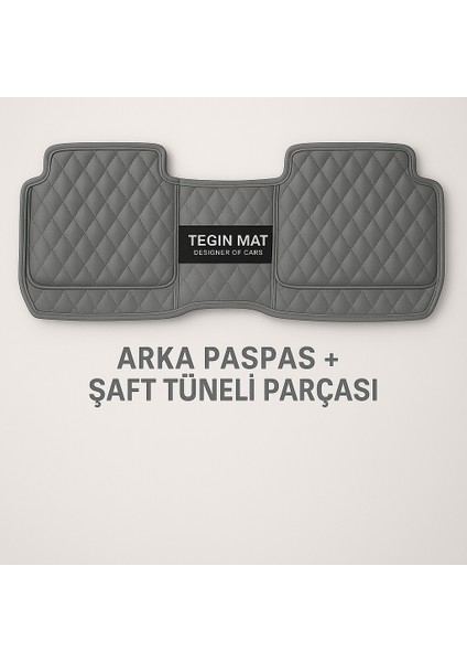 Renault Megane 2016-2024 Arası 8d Araca Özel Havuzlu Suni Deri Paspas Gri (Tam Kaplama, 11 Mm, Kokusuz) fırsatları