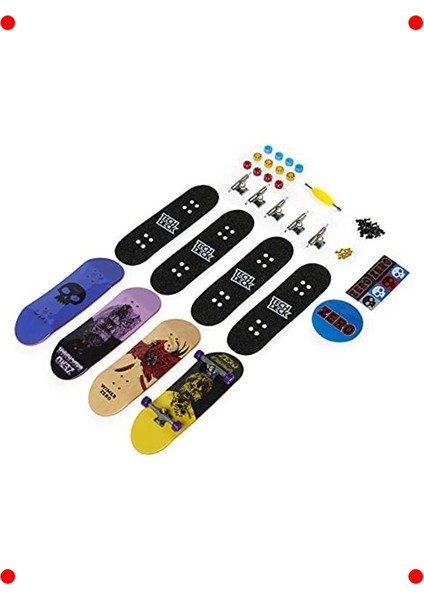 4'lü Parmak Kaykay Seti (6+ Yaş) fiyatları