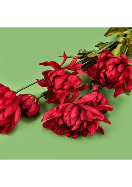 Deco Krizantem Dal Çiçek - Fuşya - 84 cm modelleri