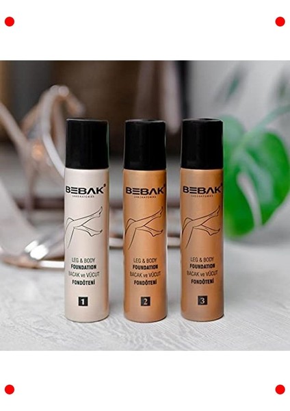 Bacaklar Için Kapatıcı Fondöten Orta Ton 75ML fırsatları