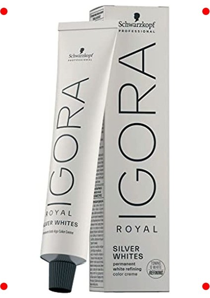 Gümüş Tonlu Saç Boyası - Silver Beyaz - 60ML