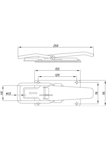 Düz Dorse Kilidi 83507 fiyatları