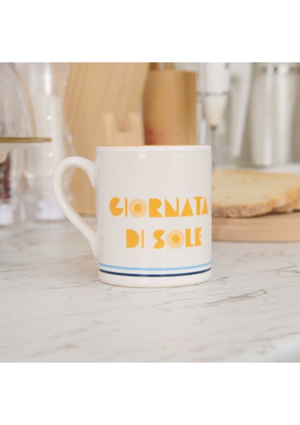 Kitchen Giorno Di Sole Kupa - Renkli - 210 ml