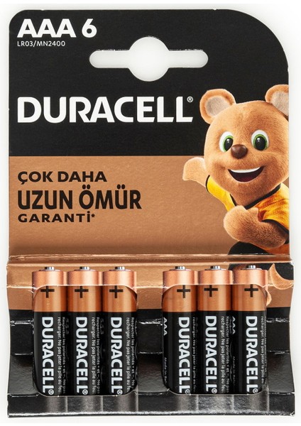 Basic Ince 6'lı Aaa Kalem Pil