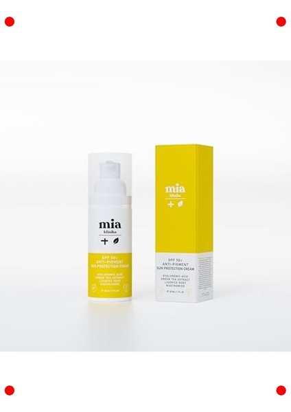 SPF50+ Leke Karşıtı Yüz Güneş Kremi