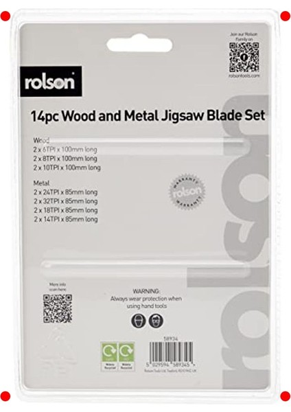 14 Parça Dekupaj Testere Bıçak Seti fırsatları