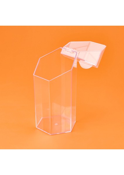 Living Kapaklı Fırça Organizeri - Şeffaf - 12X10X24 cm modelleri