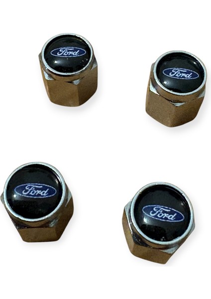 Siyah Mavi Beyaz Logolu Alüminyum 4 Adet Sibop Kapak modelleri