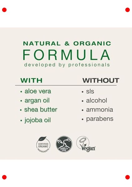 Organik Saç Boyası - 7.0 Doğal Orta Sarı indirimleri