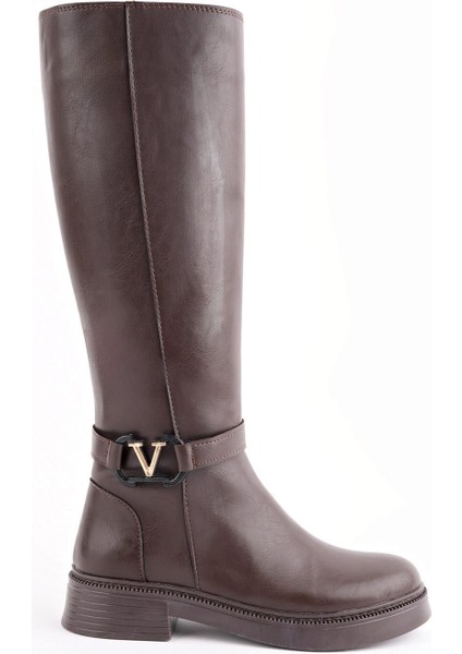 Date Kadın Kahverengi Toka Detaylı Çizme fırsatları