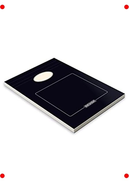 A5 Karton Kapaklı Bloknot, 80 Yaprak, Düz, Siyah fiyatları