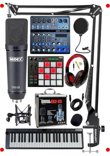 Gelişmiş Stüdyo Seti 6: Mıdı, Pad Kontrolcü ve Mikser