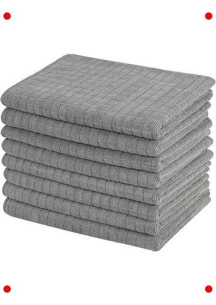 3'lü Mikrofiber Mutfak ve Genel Temizlik Bezi