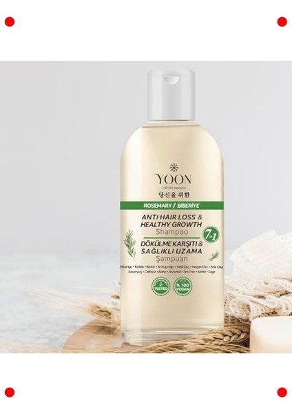 Biberiye Özlü Saç Dökülmesi Karşıtı Şampuan Seti (2X400ML) indirimleri