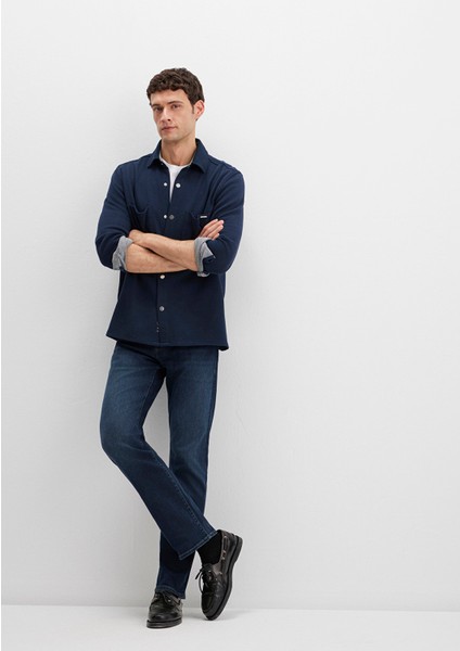 Hunter Lux Black Puslu Koyu Mavi Jean Pantolon 0020290825