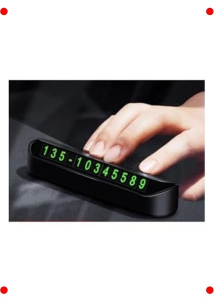 Fosforlu Araç Telefon Numaratörü (Aç/kapa) fiyatları