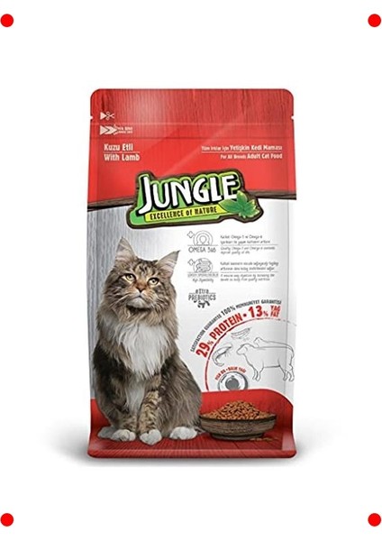 Kuzulu Yetişkin Kedi Maması 15 kg