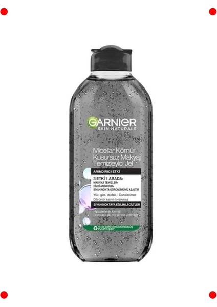 Kömür Içerikli Makyaj Temizleyici Jel 400 ml