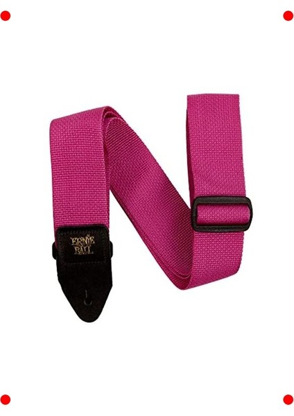 Dayanıklı Polipropilen Gitar Askısı - Ahududu