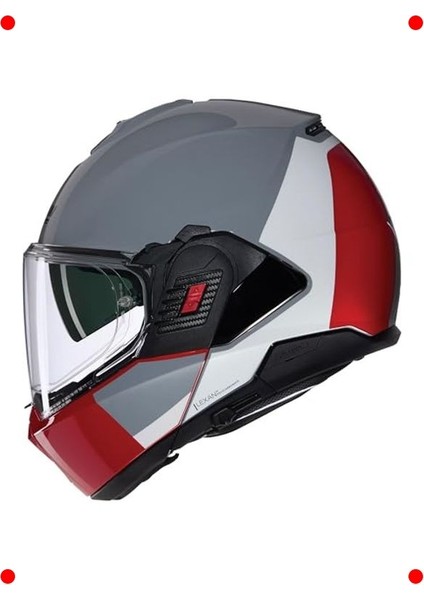 Modüler Motosiklet Kaskı - Çenesi Açılabilir Gri fiyatları