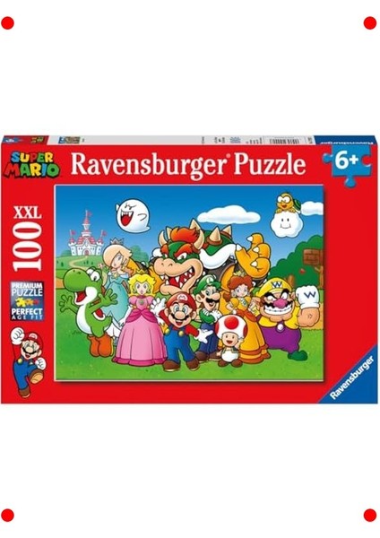 100 Parça Renkli Video Oyunu Kahramanı Yapbozu