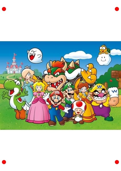 100 Parça Renkli Video Oyunu Kahramanı Yapbozu fırsatları