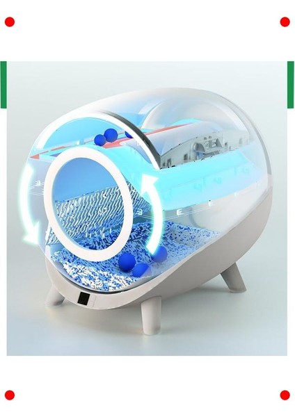 Akıllı Otomatik Kedi Tuvaleti - 14L Atık Hazneli indirimleri