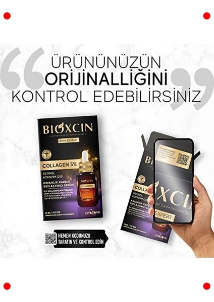 Kolajenli Kırışıklık Karşıtı Yüz Serumu - 30 ml modelleri