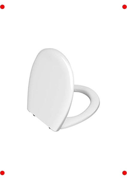 Beyaz Duroplast Klozet Kapağı - Hijyenik ve Dayanıklı
