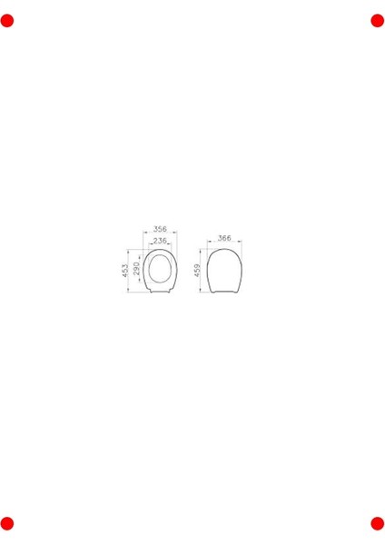 Beyaz Duroplast Klozet Kapağı - Hijyenik ve Dayanıklı fiyatları