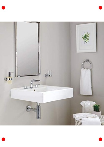 Yuvarlak Halka Banyo Havluluğu (Krom & Şık) fırsatları