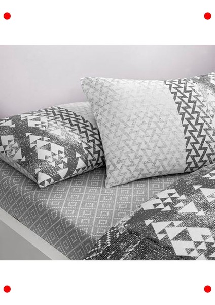 Gri Flanel Çift Kişilik Nevresim Takımı fırsatları