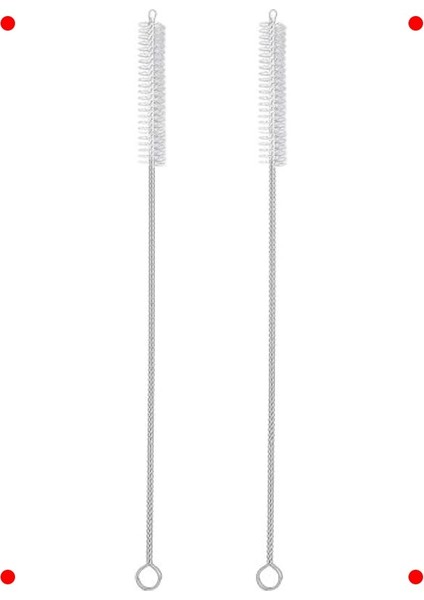 2'li Pipet ve Boru Temizleme Fırçası Seti