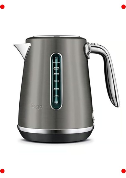 Şık Siyah Lüks Su Isıtıcı - Hızlı Kaynama