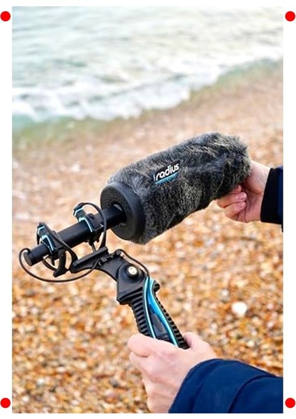 12CM Mikrofon Rüzgar Koruyucu - Ses Netliği fırsatları